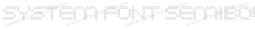 System Font Semibold字体转换